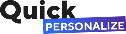 Logo Quick Personalize